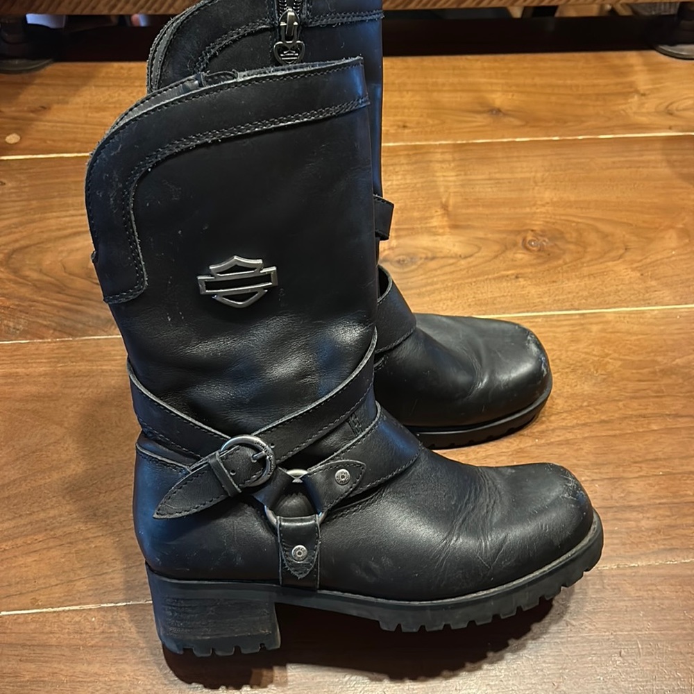Harley riding boots